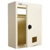 VEVOR Through The Wall Drop Box, Heavy Duty Steel Through the Wall Mailbox with 2.8-7.9" 13" Combination Lock, 12.5x6.3x16.9" Mail Drop Box, Beige