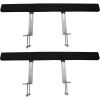 VEVOR Boat Trailer Guide-ons, 48", 2PCS Rustproof Steel Trailer Guide ons, Trailer Guides with Carpet-Padded Boards, Mounting Parts Included