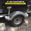 VEVOR Boat Trailer Guide-ons, 48", 2PCS Rustproof Steel Trailer Guide ons, Trailer Guides with Carpet-Padded Boards, Mounting Parts Included