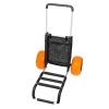 VEVOR Beach Dolly with Big Wheels for Sand, 29.9" x 15.4" Cargo Deck, w/ 12" Foam Wheels