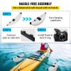 VEVOR Kayak Outrigger Stabilizers, 2 PCS, PVC Inflatable Outrigger Float with Sidekick Arms Rod, Standing Float Stabilizer System Kit for Kayaks