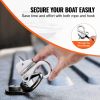 VEVOR Boat Anchor Hook, 304 Stainless Steel Slide Anchor, Knotless Anchor System with Quick Release