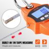 VEVOR Digital Crane Scale, 880 lbs/400 kg, Industrial Heavy Duty Hanging Scale with Cast Aluminum Case & LCD Screen