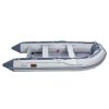 VEVOR Inflatable Dinghy Boat, 6-Person Transom Sport Tender Boat, with Marine Wood Floor and Adjustable Aluminum Bench