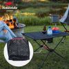 Naturehike Camping Table Folding Table Ultralight Portable Tourist Table Outdoor Foldable Picnic Table Camping Fishing Tables