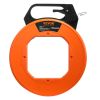 VEVOR Fish Tape, 240-foot, 1/8-inch, Steel Wire Puller with Optimized Housing and Handle, Easy-to-Use Cable Puller Tool