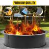 VEVOR Fire Pit Ring 42-Inch Outer/36-Inch Inner Diameter, Fire Pit Insert 3.0mm Thick Heavy Duty Solid Steel