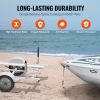 VEVOR Marine Trailer Guide Set, 20.5' Flexibly Adjustable Poles, Pair of Steel Anti-Rust Guides, Durable Roller Support for Ski, Fishing