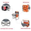 Camping Directors Chair, Heavy Duty,Oversized Portable Folding Chair with Side Table, Pocket for Beach, Fishing,Trip,Picnic,Lawn